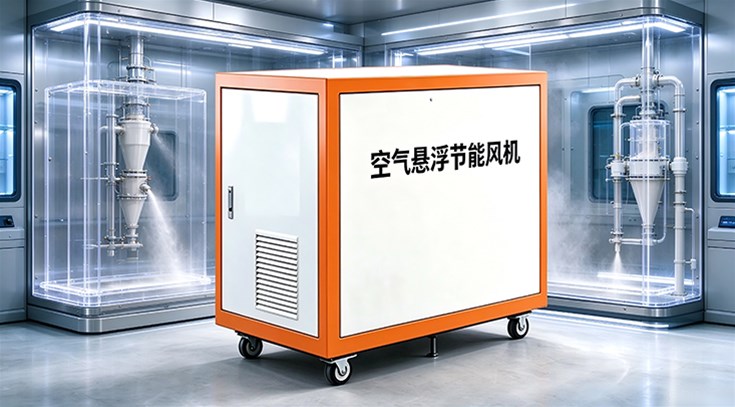 粉体输送选空气悬浮鼓风机稳定供气还省电
